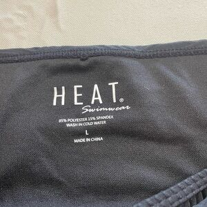 HEAT Swimwear Women's Black Bikini Bottom